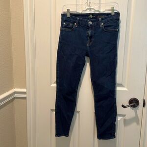 7 for all mankind kimmie crop jeans
